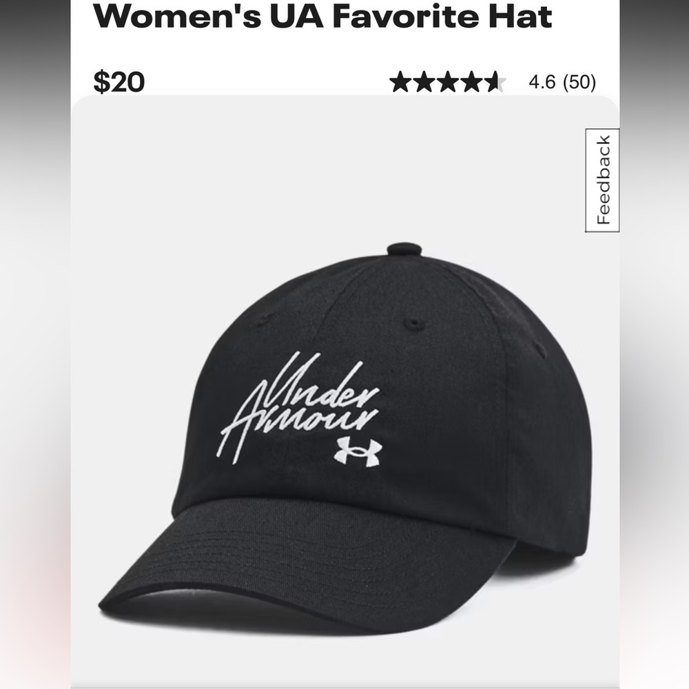 Under Armour Women's Black Hat